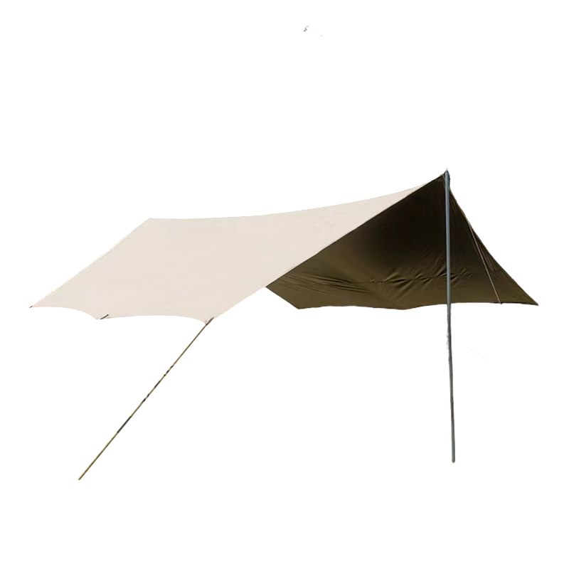 150D Oxford fabric Outdoor Canopy na may titanium black coating tarp