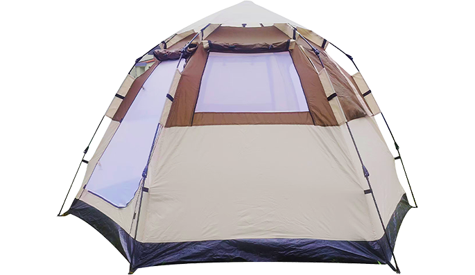 260x260x150 cm Hexagonal na Awtomatikong Tent